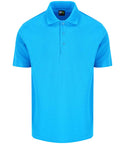 Fully Personalised Turquoise Polo Shirt UNISEX - Create Your Design - 1