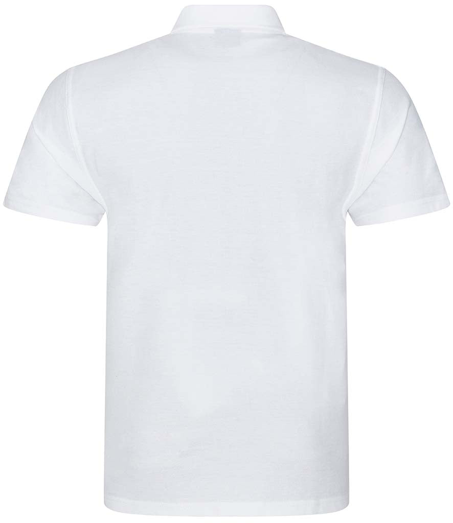 Fully Personalised White Pro RTX Polo Shirt UNISEX - Create Your Design