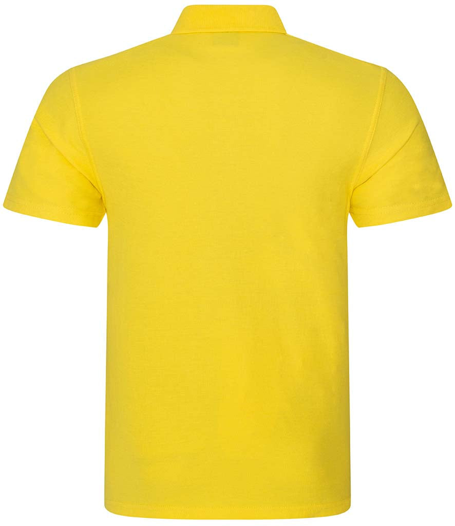 Fully Personalised Yellow Pro RTX Polo Shirt UNISEX - Create Your Design