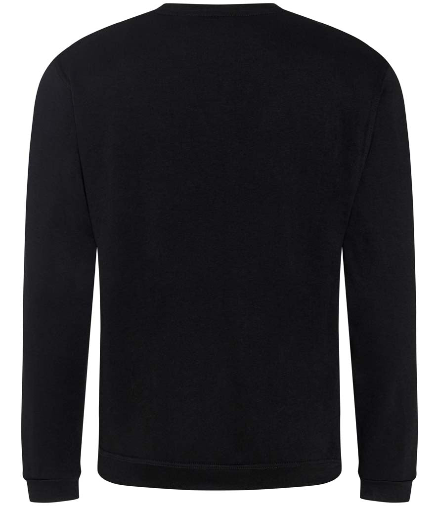Fully Personalised Black UNISEX AWDis Sweatshirt Jumper