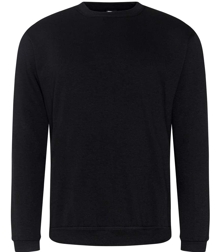 Fully Personalised Black UNISEX AWDis Sweatshirt Jumper