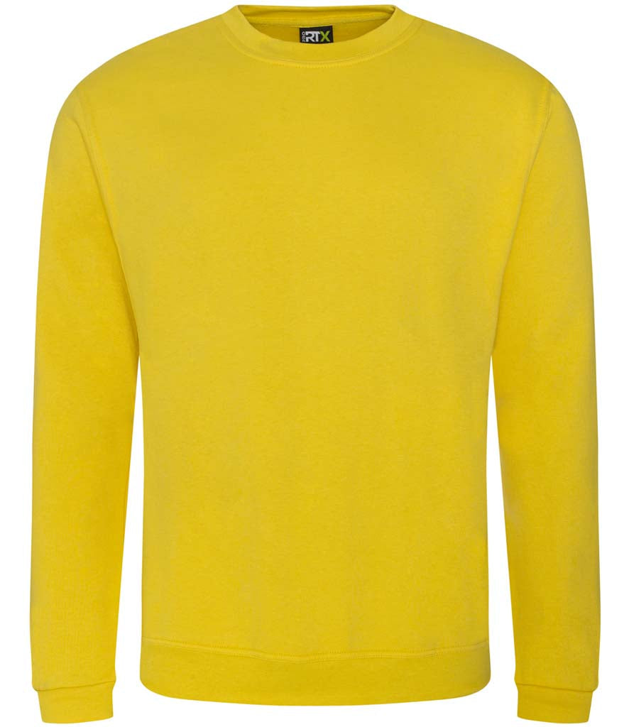 Fully Personalised Yellow UNISEX AWDis Sweatshirt Jumper