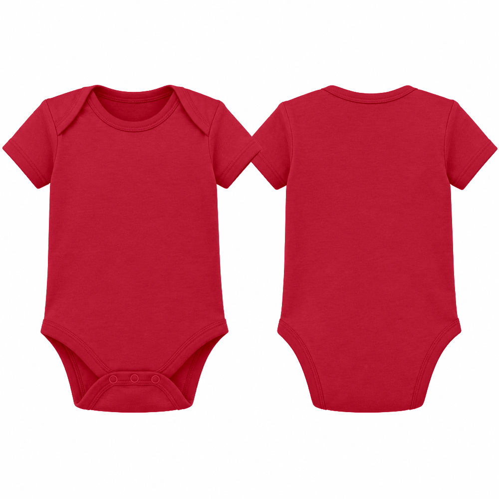 Personalised Larkwood LW500T Baby Bodysuit – Custom Printed Short Sleeve Baby Vest