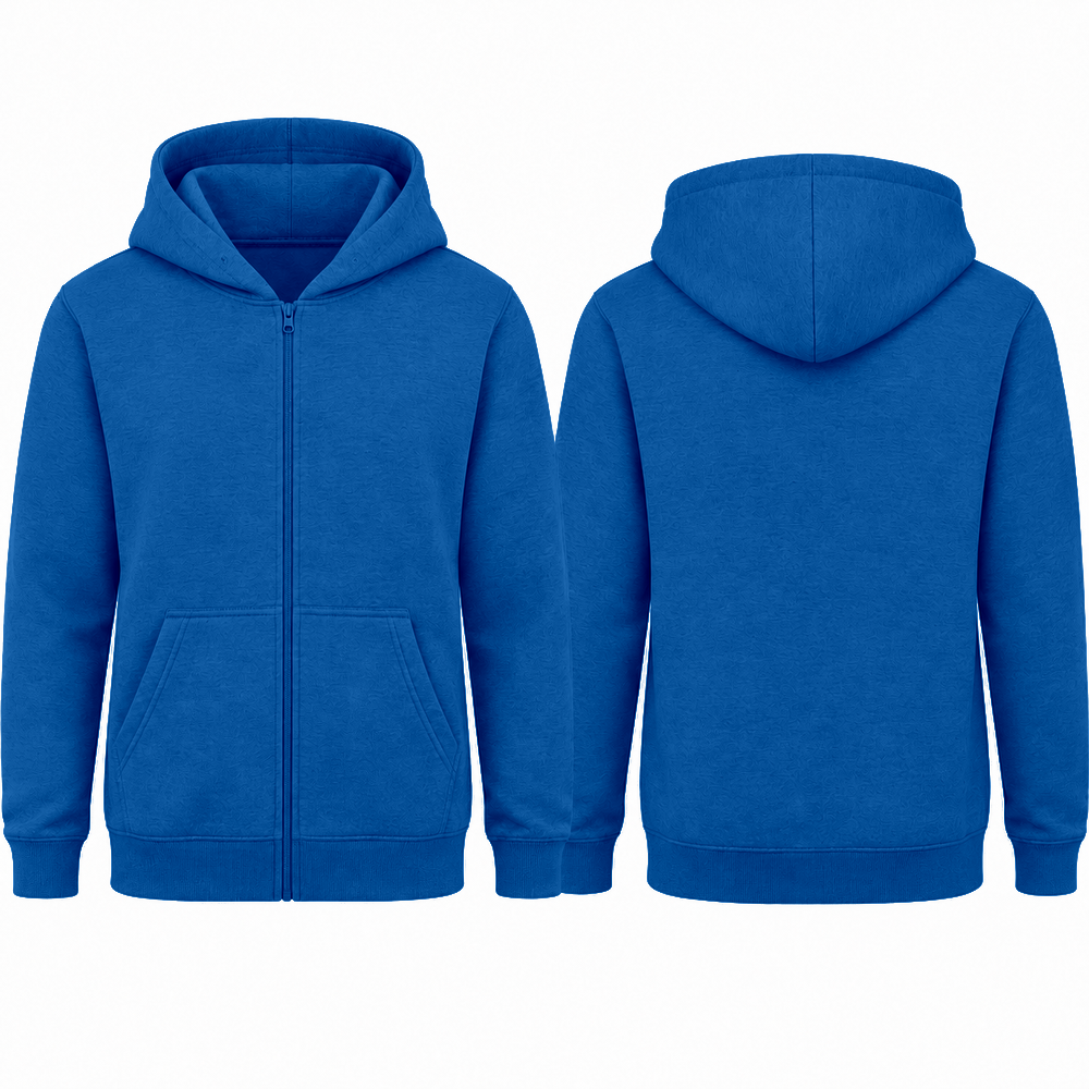 Personalised Kids AWDis JH050B Zoodie – Custom Printed Children’s Full Zip Hoodie