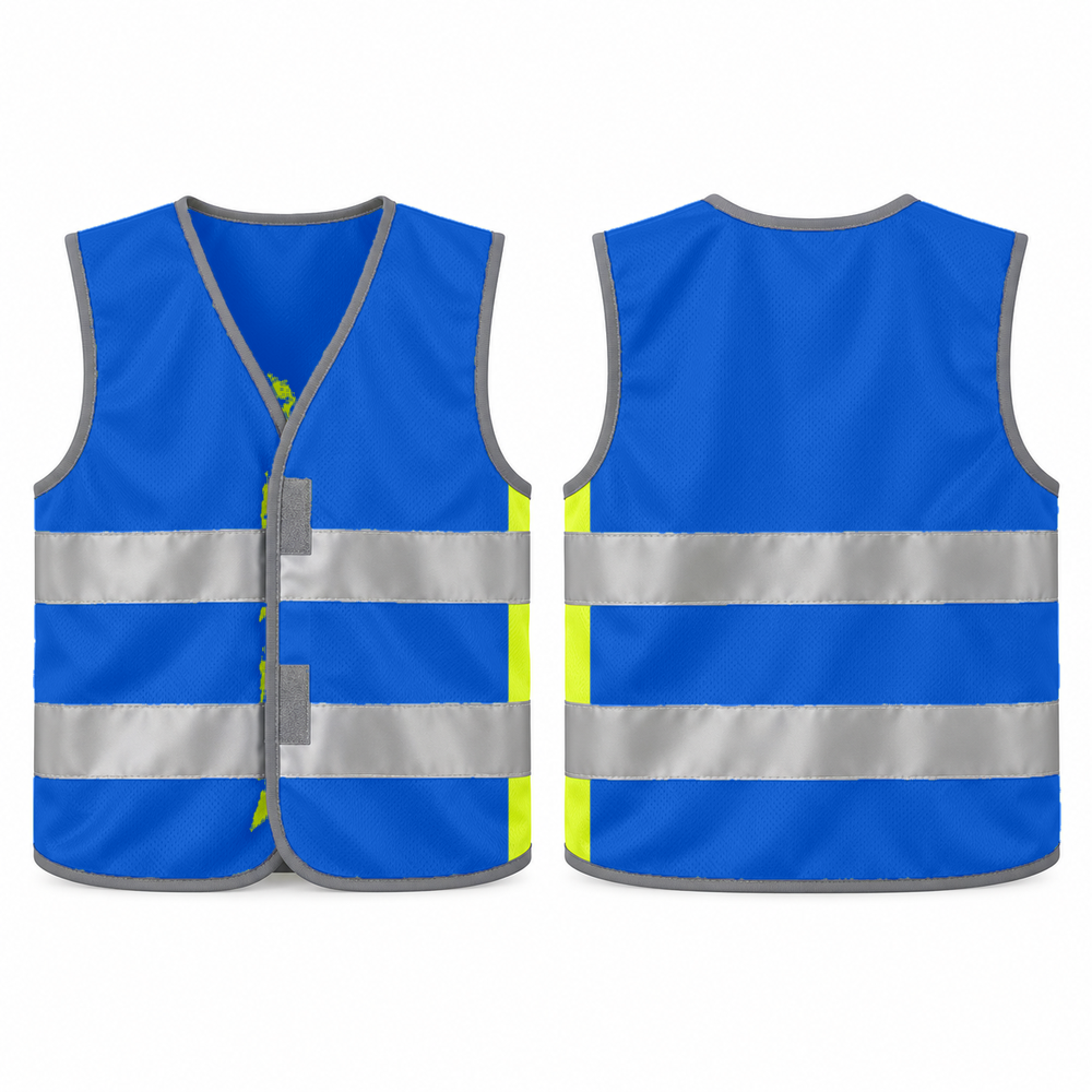 Personalised Kids Result Core RS200BE Enhanced Vis Vest – Custom Printed Children’s Safety Vest