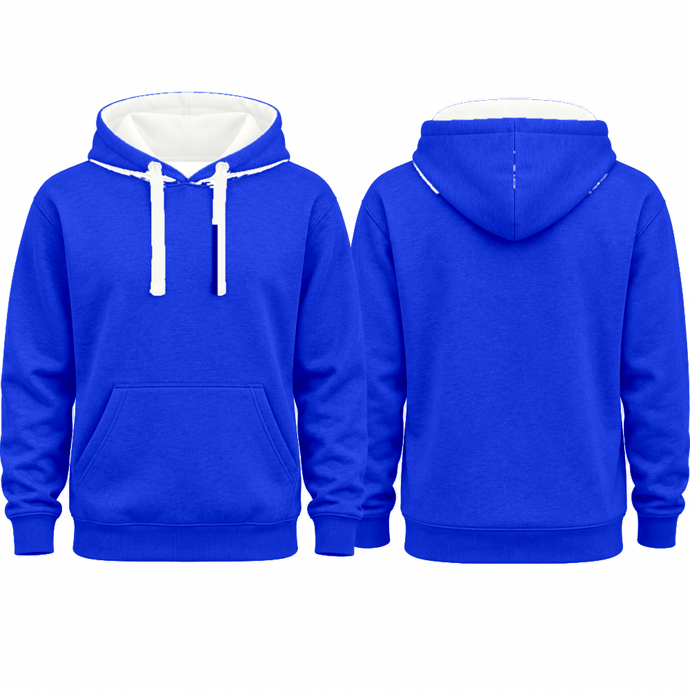 Personalised AWDis JH003 Varsity Hoodie – Custom Printed Two-Tone Hoodie