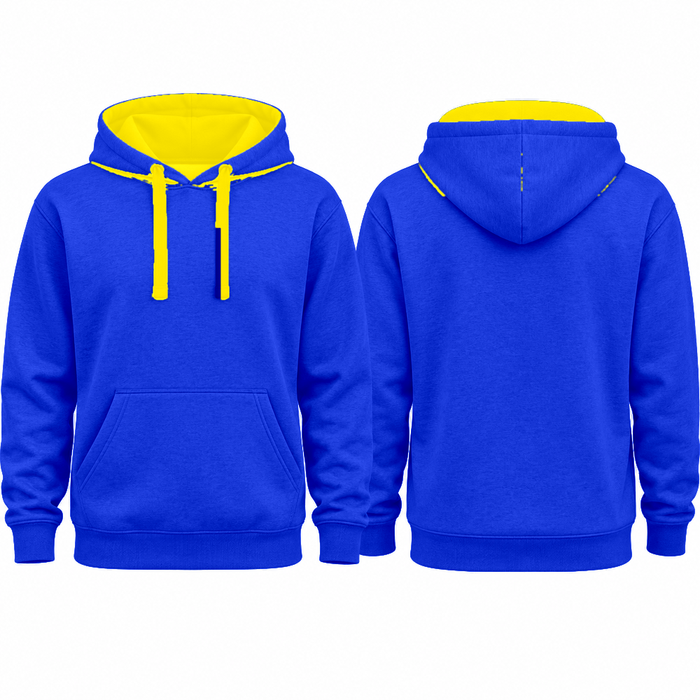 Personalised AWDis JH003 Varsity Hoodie – Custom Printed Two-Tone Hoodie