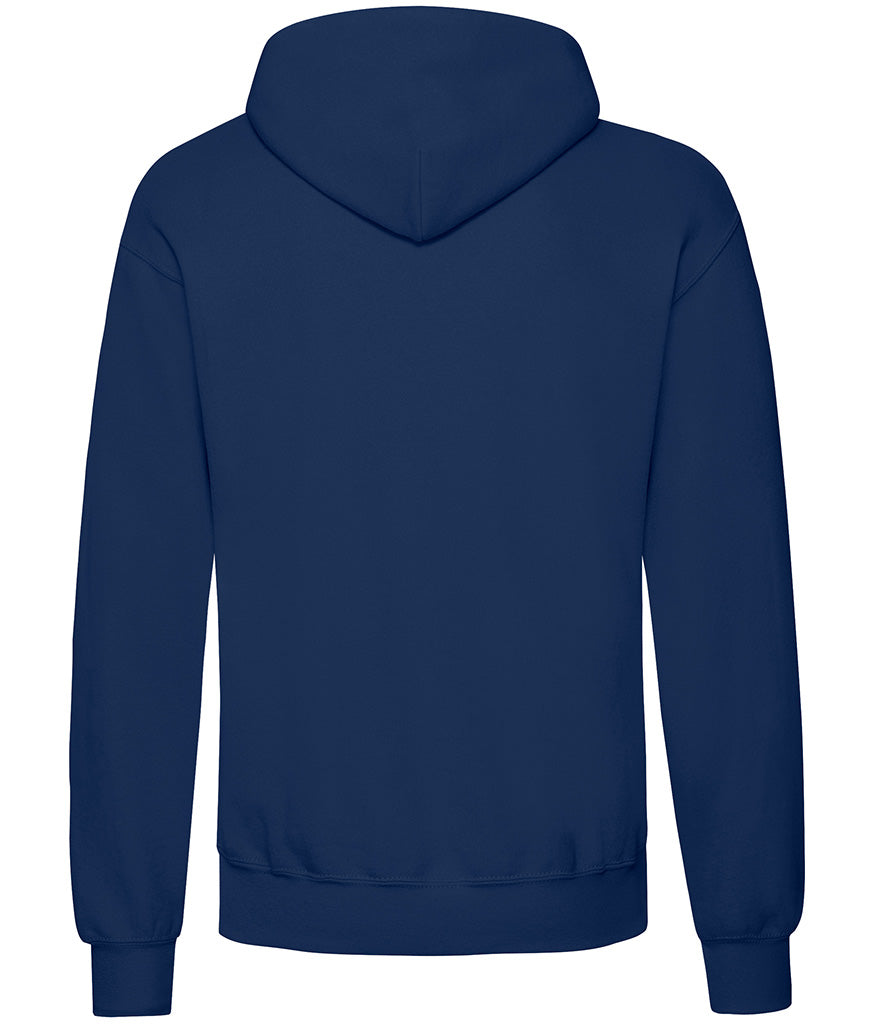 Fully Personalised Navy Blue  UNISEX Pullover AWDis Hoodie - Create Your Design