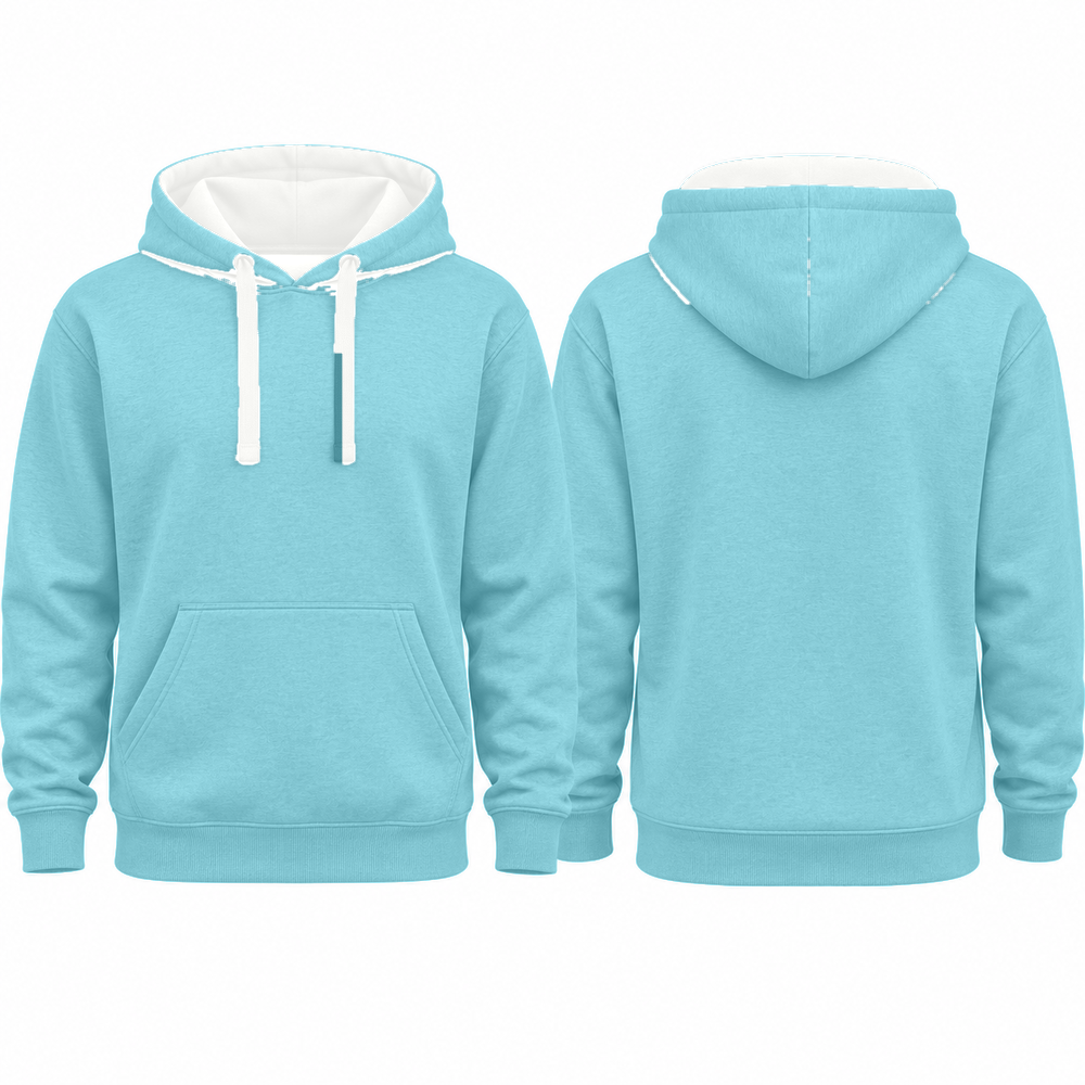 Personalised AWDis JH003 Varsity Hoodie – Custom Printed Two-Tone Hoodie
