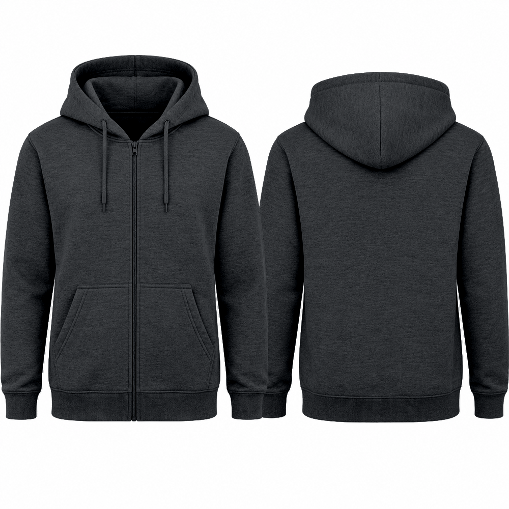Personalised AWDis JH050 Zoodie – Custom Printed Full Zip Hoodie