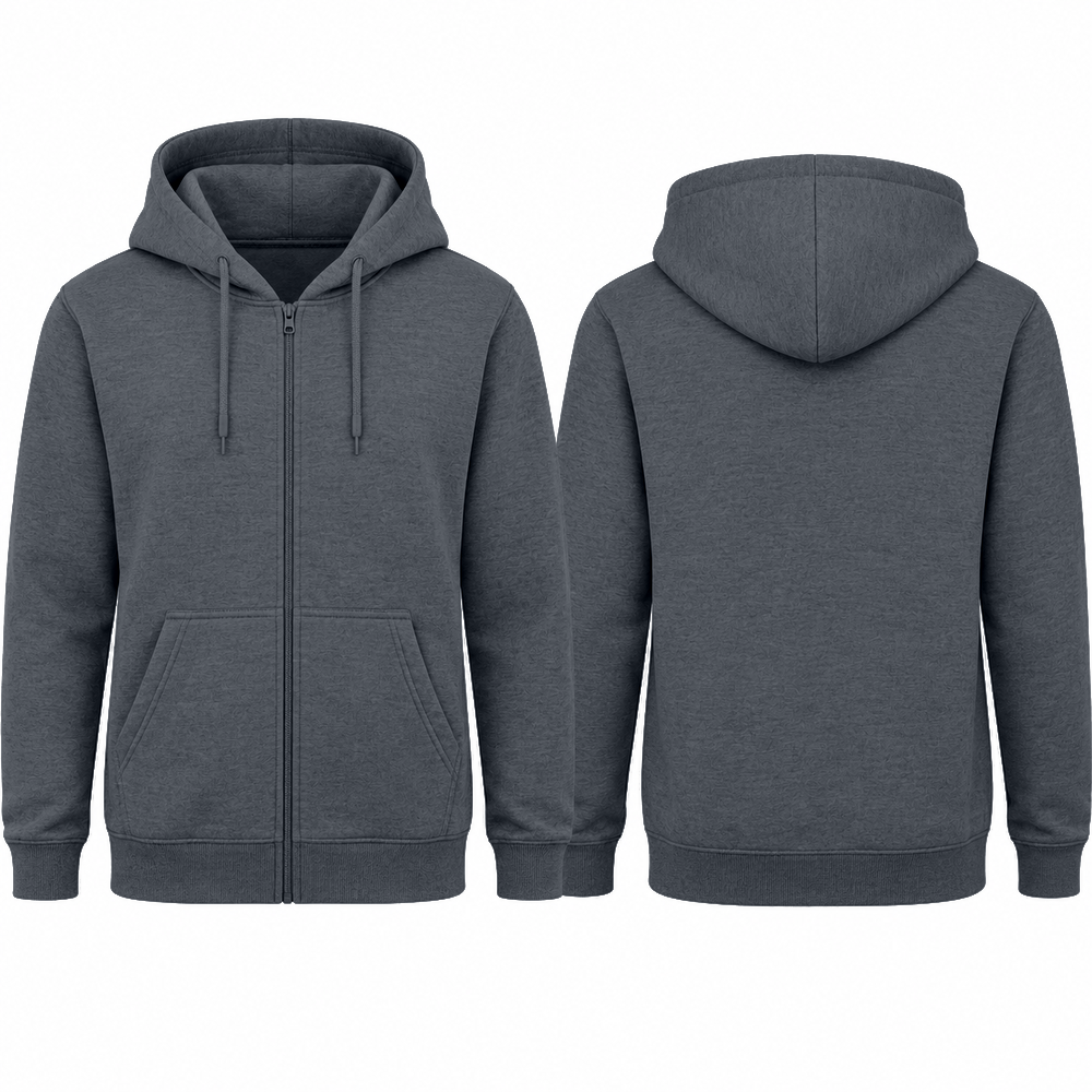 Personalised AWDis JH050 Zoodie – Custom Printed Full Zip Hoodie
