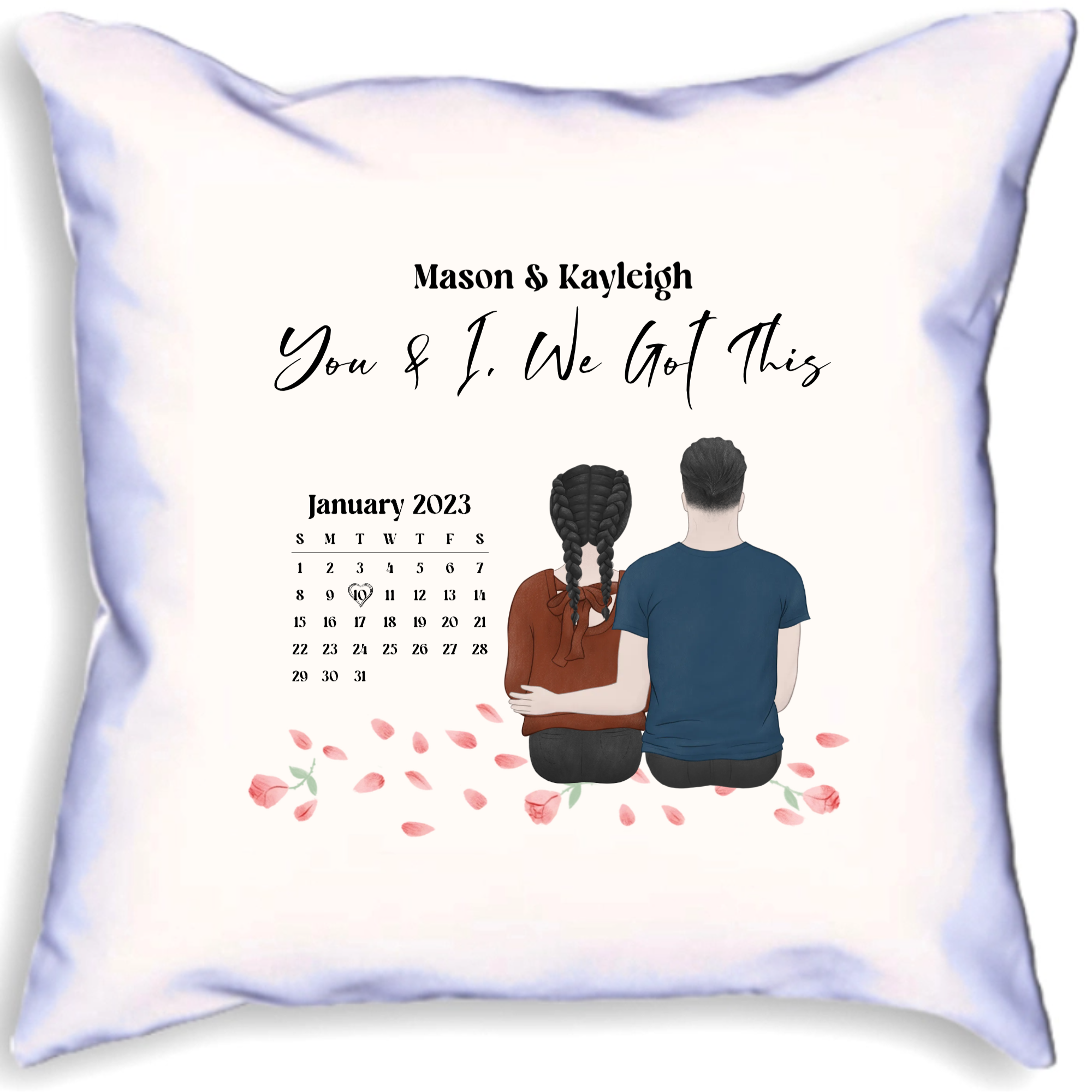 You And I, We Got This Personalised Cushion