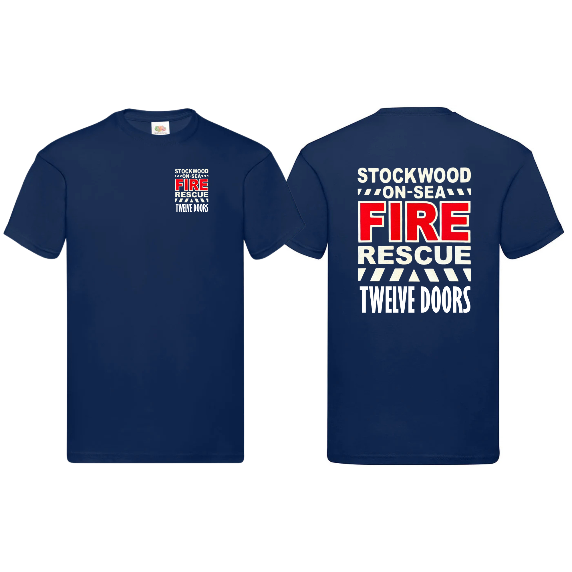 Stockwood On Sea Twelve Doors T-shirt