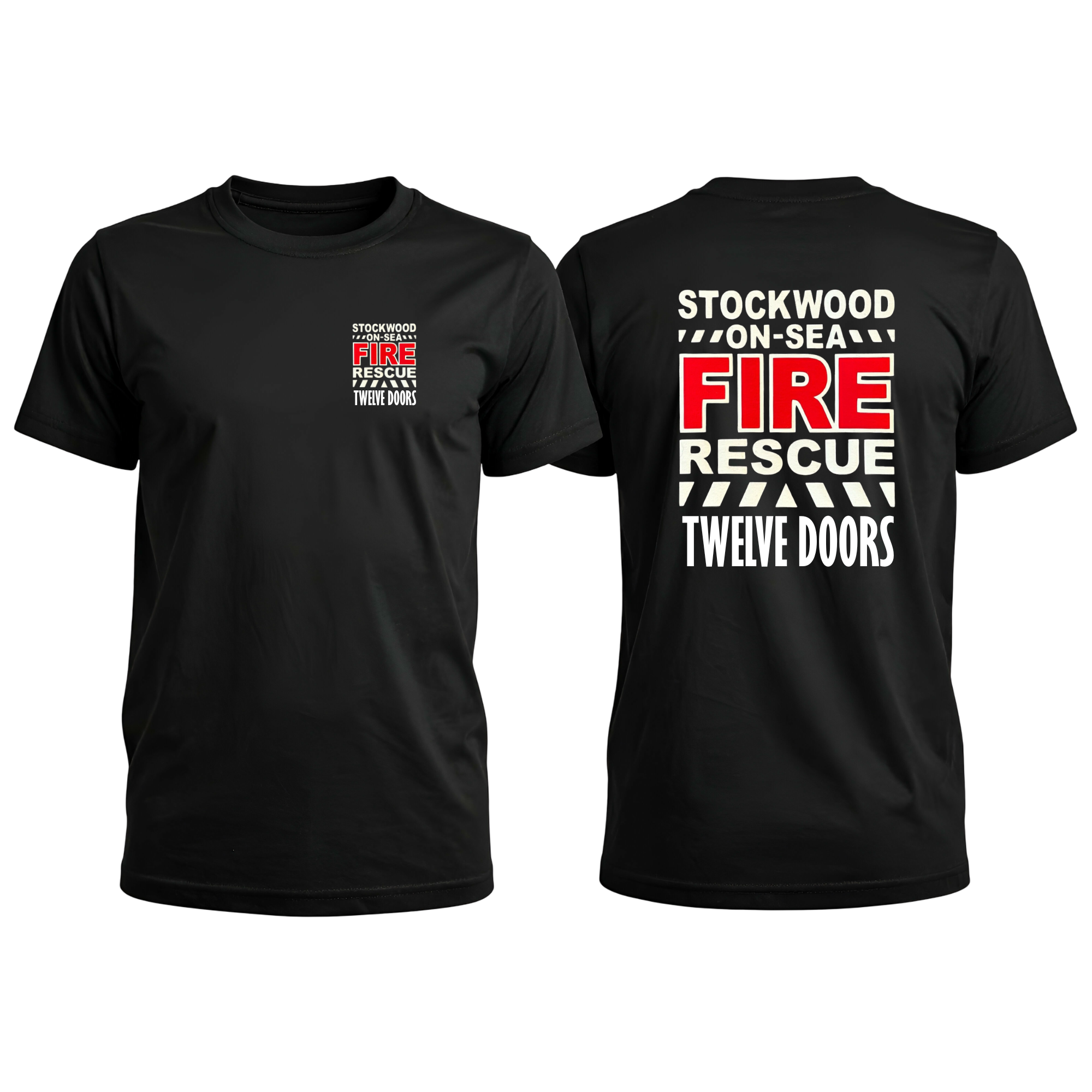 Stockwood On Sea Twelve Doors T-shirt
