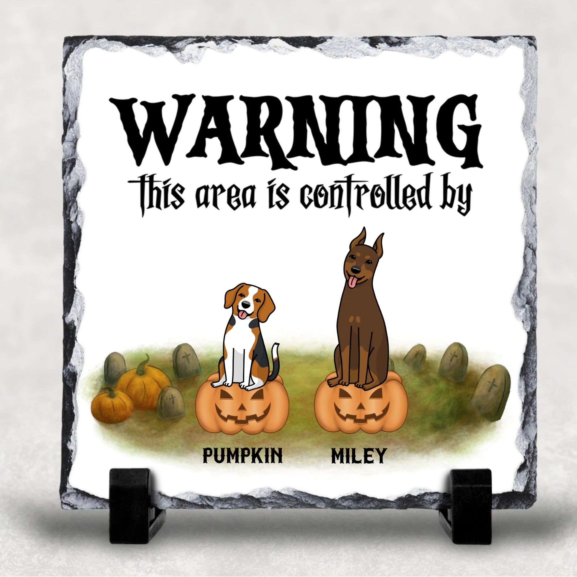 Warning This Area Is Controlled By Custom Dog Character Name Slate