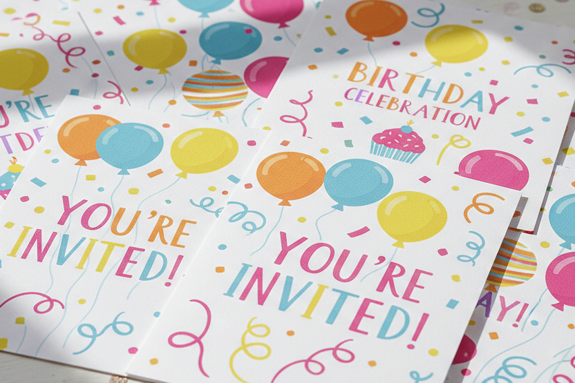 birthday invitations instead 