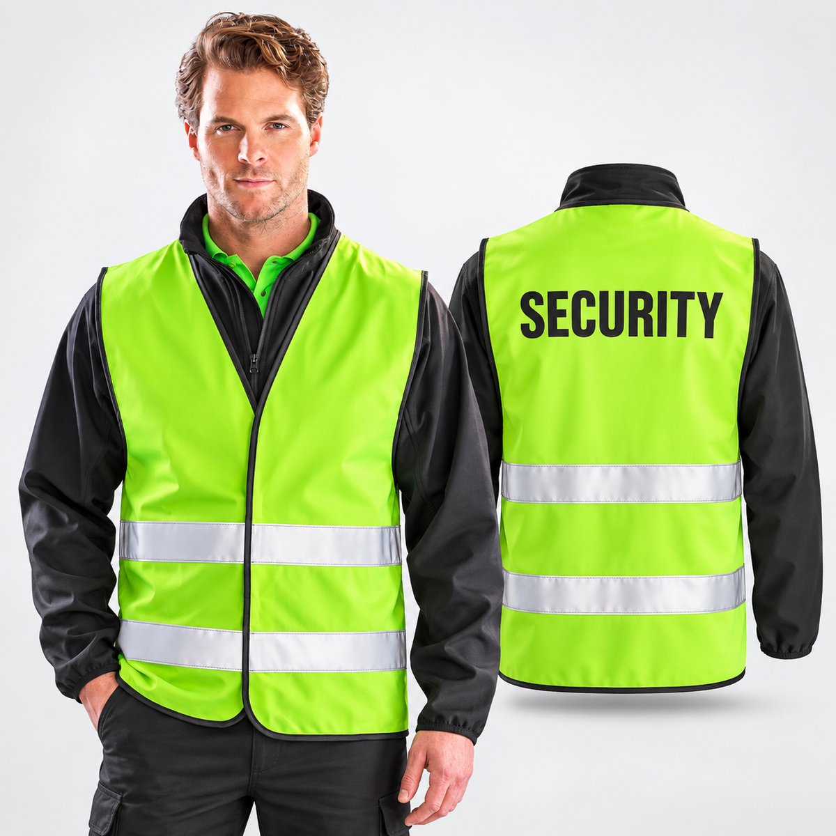 Custom RS200E Result Core Bulk Order Hi Vis Vest