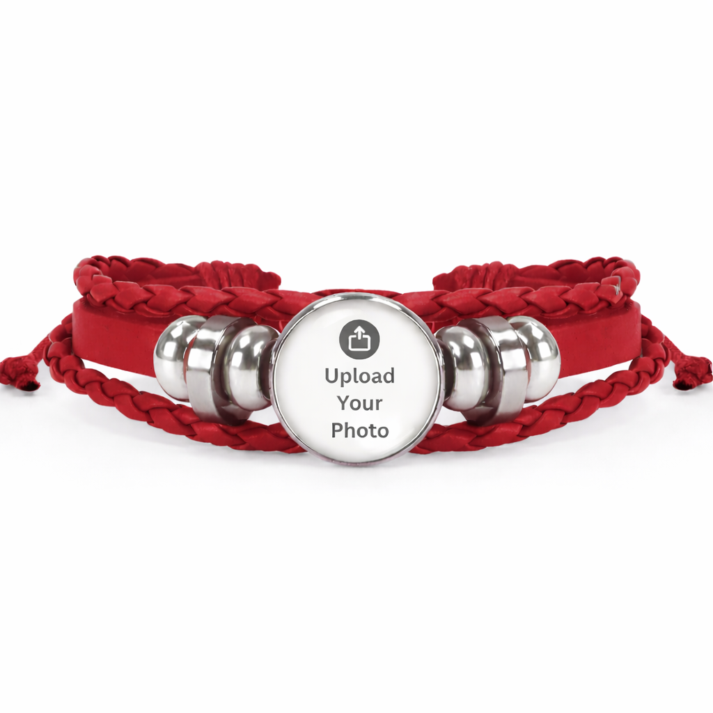 Personalised Friendship Bracelet Photo Picture - All Colours