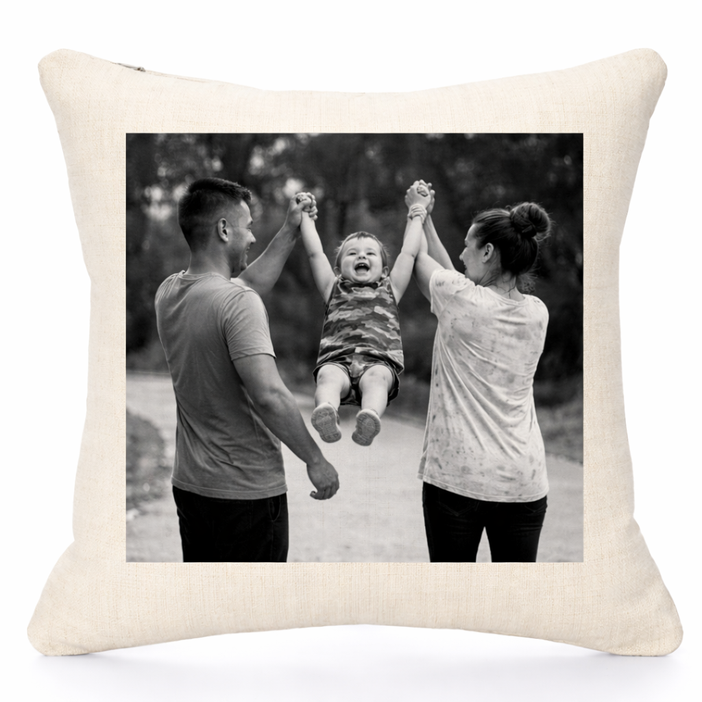 Personalised Photo Picture Cushion - All Colours