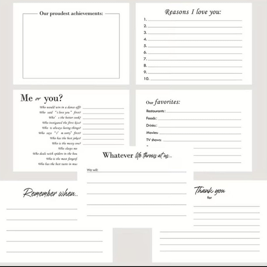The Little Book of Us – Couples Memory Journal