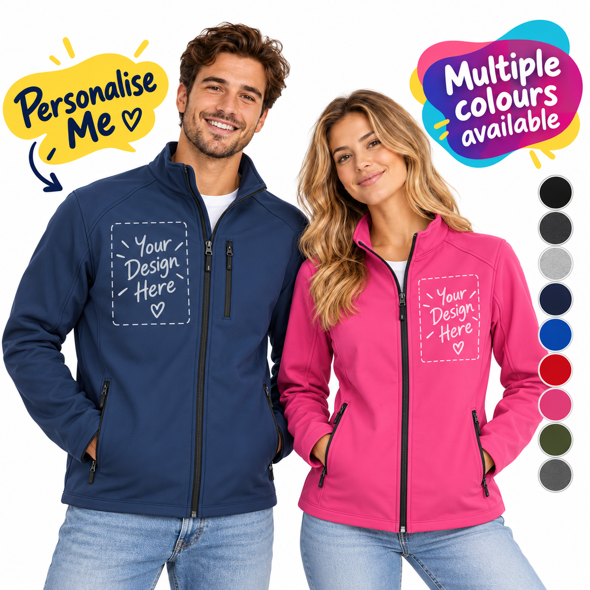 Personalised Regatta RG627 Ablaze Softshell Jacket – Custom Printed Workwear Jacket