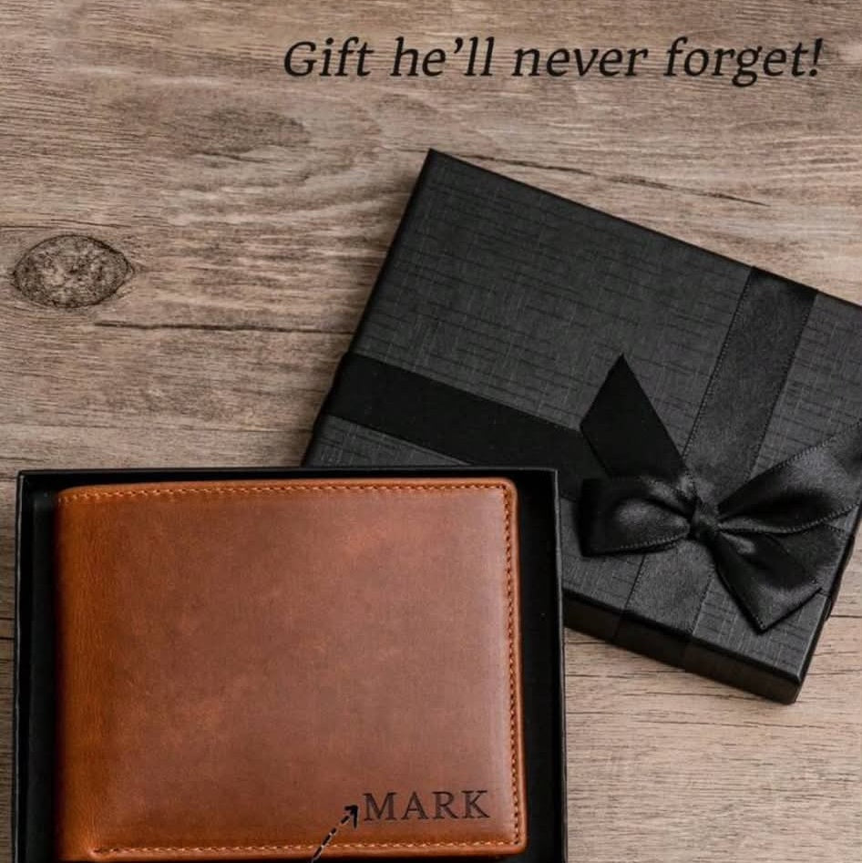 Personalised Engraved Wallet – Custom Name or Message