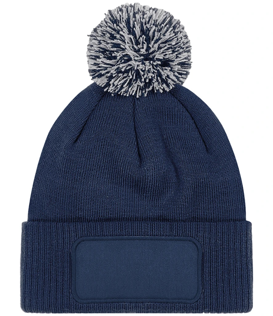 Fully Personalised Beechfield  Pom Pom Bobble Hat - All Colours