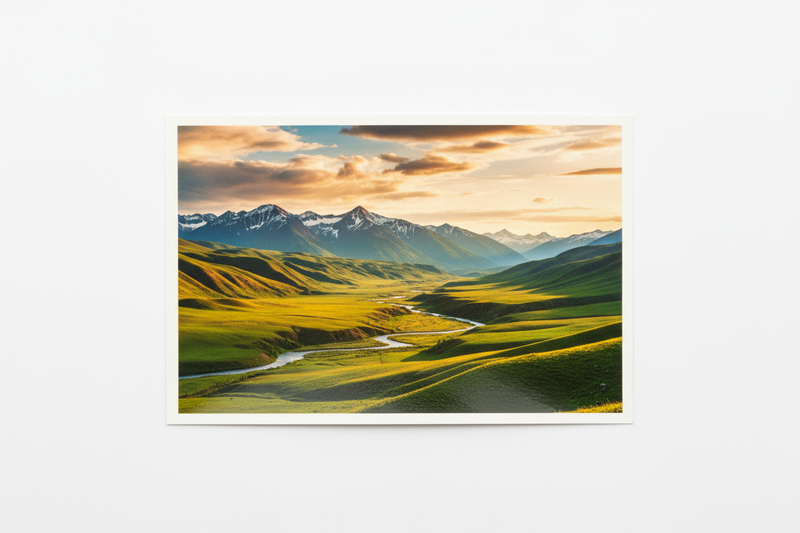 no frame - just the photo print 