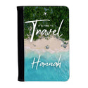 Personalised Passport Holder It's Time To Travel Name Here - 2
