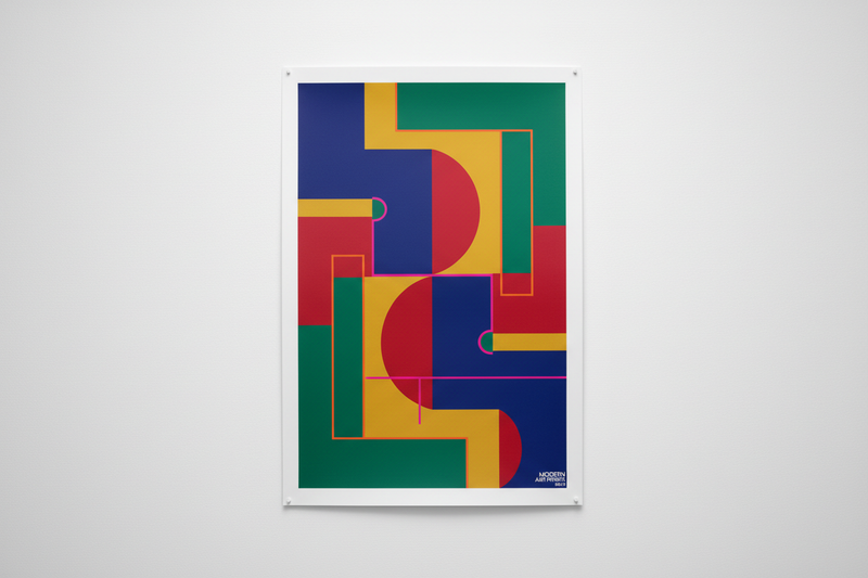 show me a printed a3 poster 