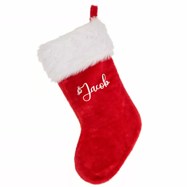 Personalised with Name Christmas Stocking