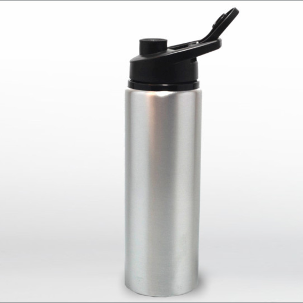 Personalised Aluminium Brushed Steel Sports Water Bottle - All Styles