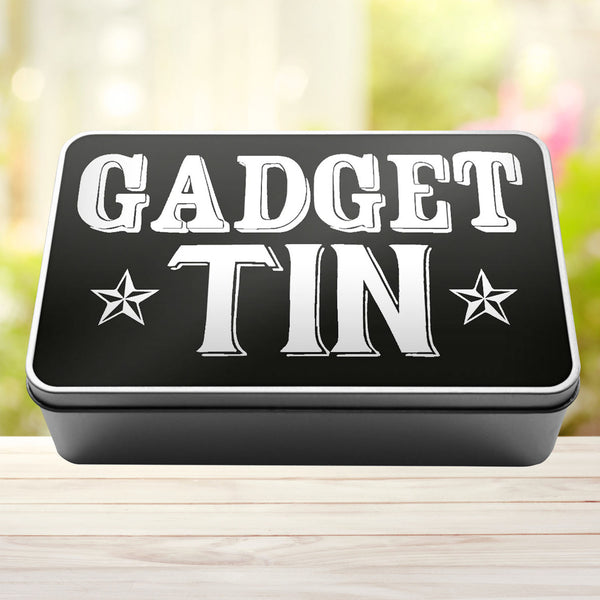 Gadget Tin Storage Rectangle Tin - 2
