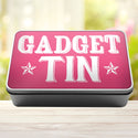 Gadget Tin Storage Rectangle Tin - 8