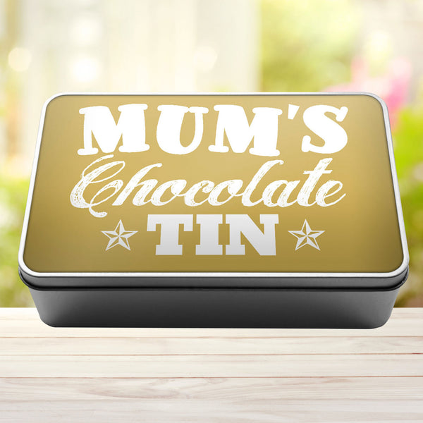 Mums Chocolate Storage Rectangle Tin - 4