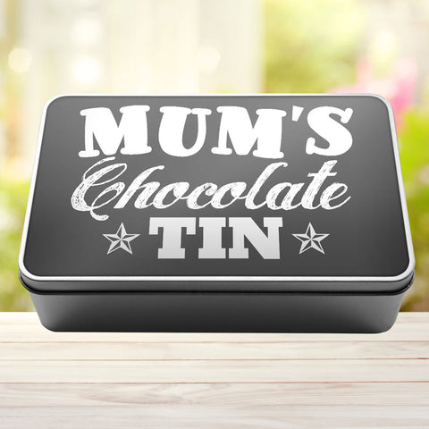 Buy grey Mums Chocolate Storage Rectangle Tin