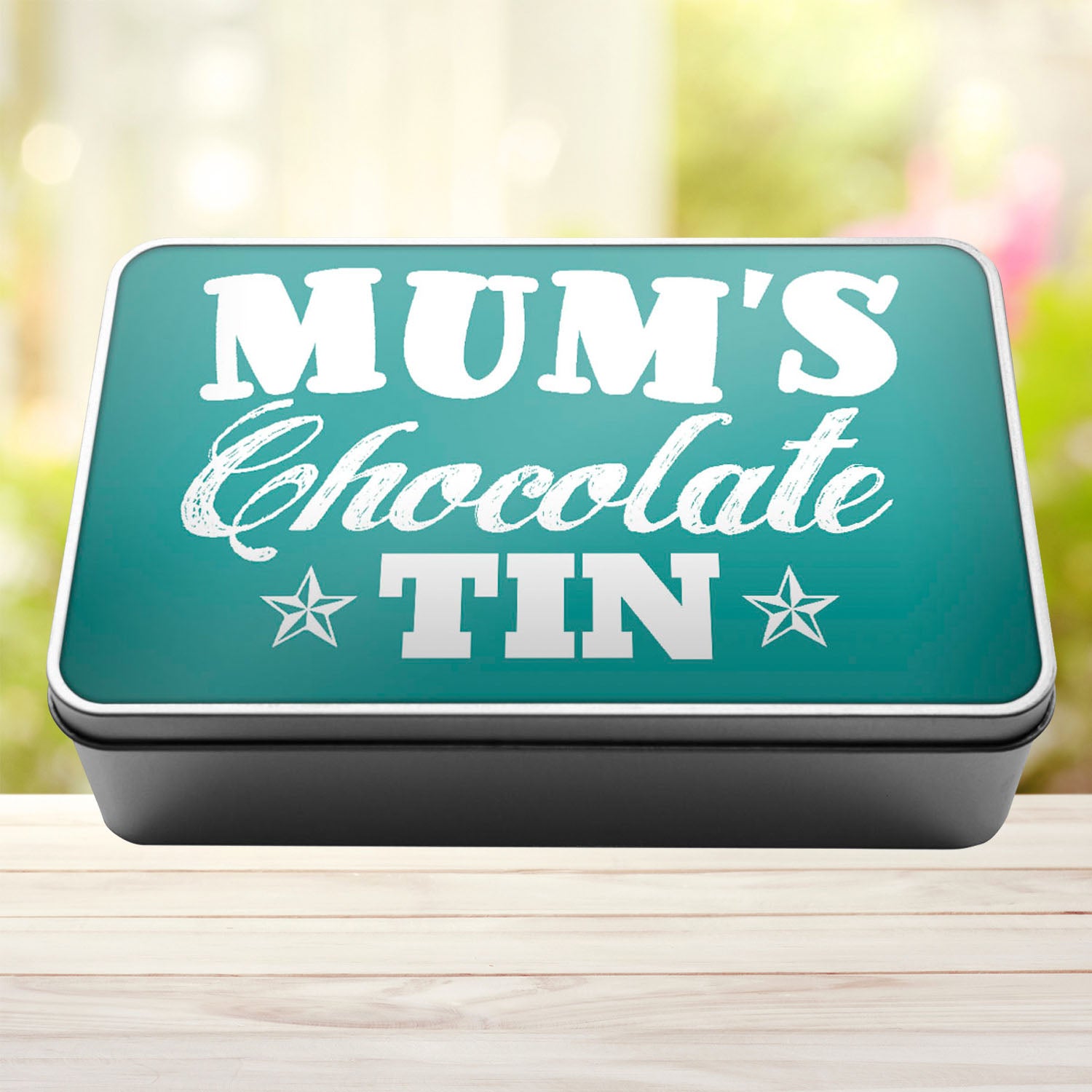 Mums Chocolate Storage Rectangle Tin