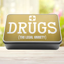 Drugs The Legal Variety Storage Rectangle Tin - 5