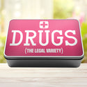 Drugs The Legal Variety Storage Rectangle Tin - 8
