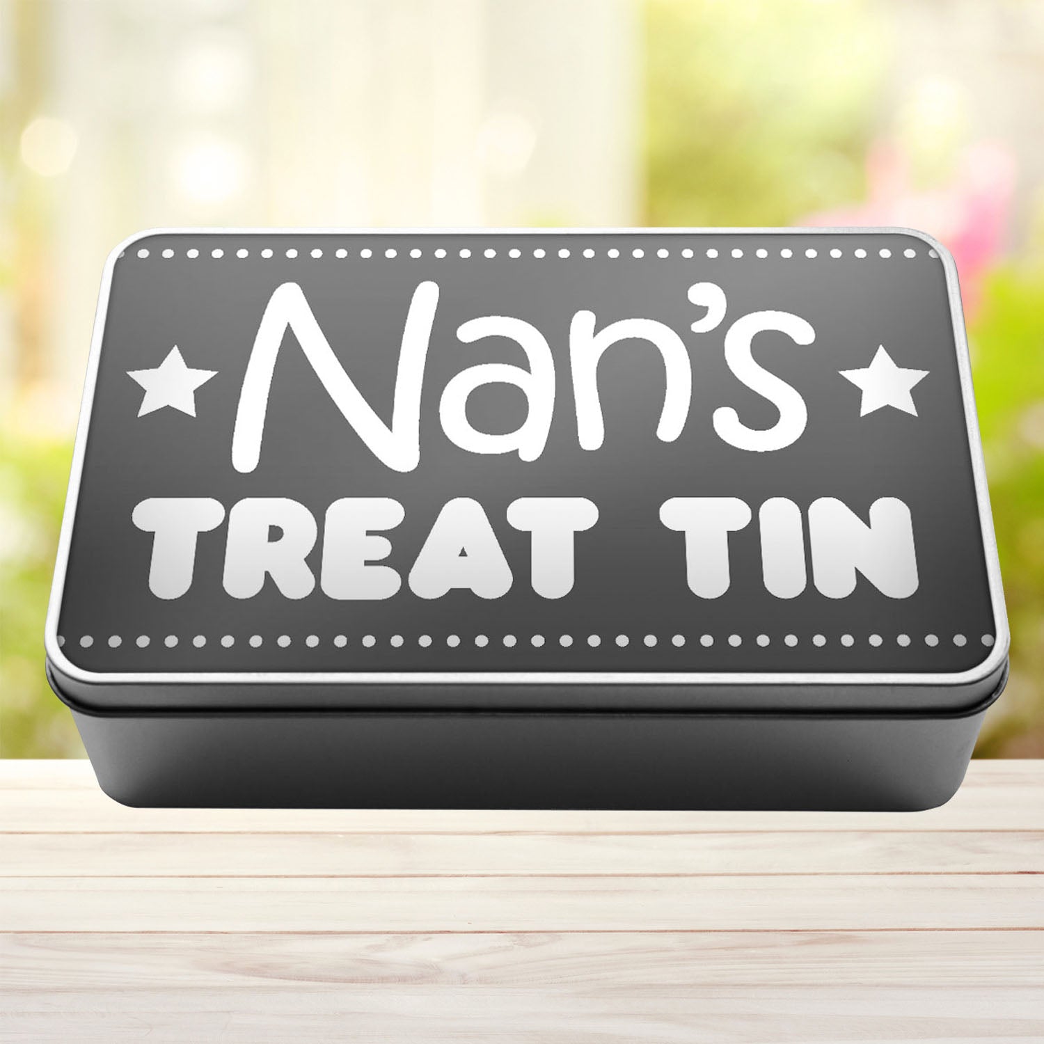 Nan's Treat TIn Storage Rectangle Tin