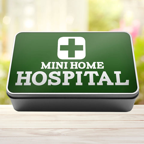 Buy green Mini Home Hospital Storage Rectangle Tin