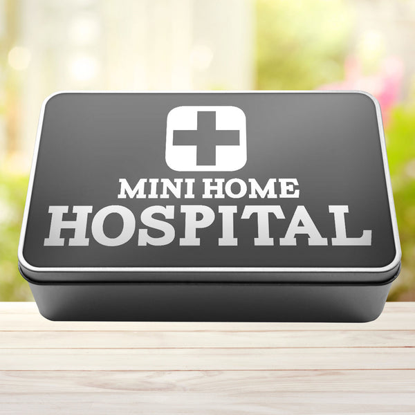 Mini Home Hospital Storage Rectangle Tin - 7