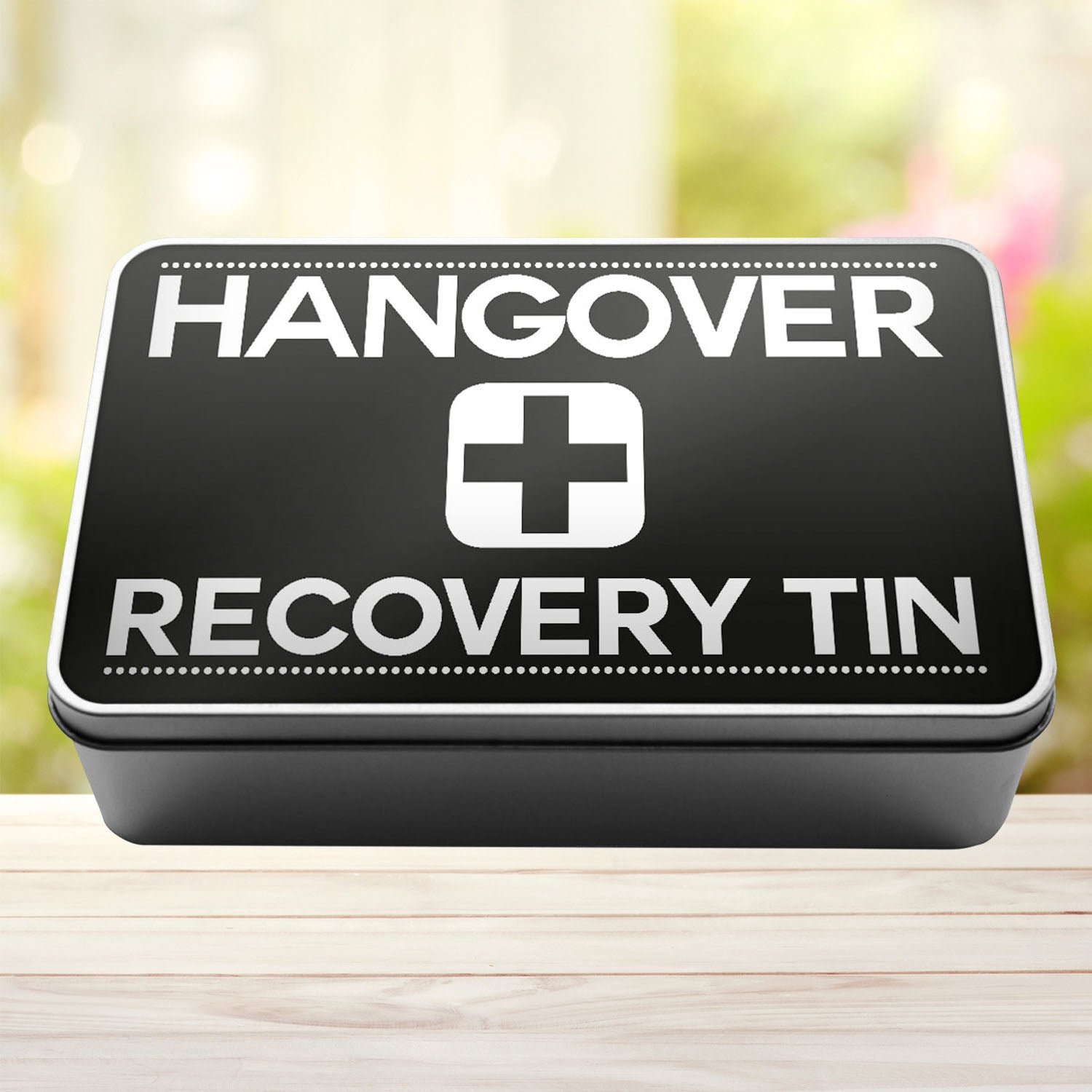 Hangover Recovery Tin Storage Rectangle Tin