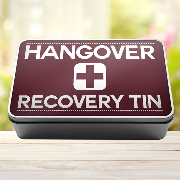 Hangover Recovery Tin Storage Rectangle Tin - 4