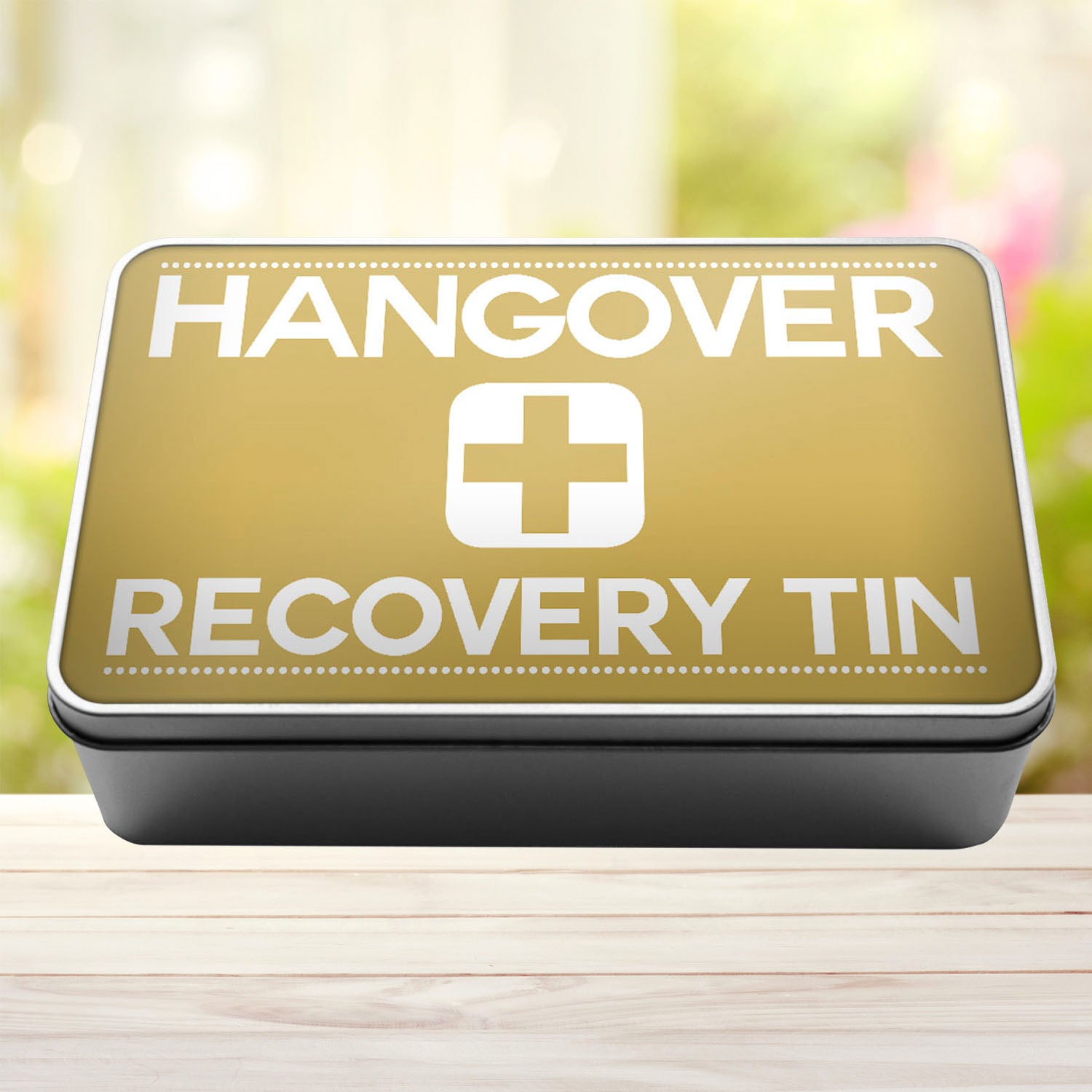 Hangover Recovery Tin Storage Rectangle Tin