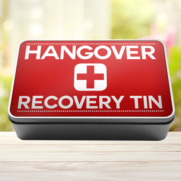 Hangover Recovery Tin Storage Rectangle Tin - 1