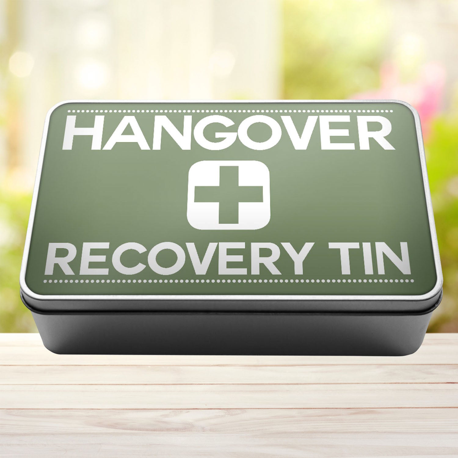 Hangover Recovery Tin Storage Rectangle Tin