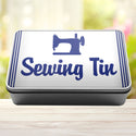 Sewing Tin Storage Rectangle Tin - 11
