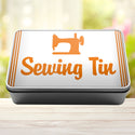 Sewing Tin Storage Rectangle Tin - 8