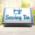Sewing Tin Storage Rectangle Tin - 13